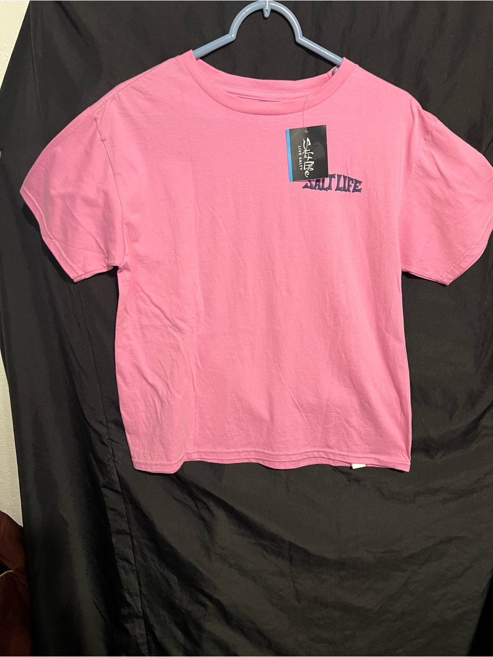 Salt Life Kids Pink Short Sleeve Crewneck Tee
